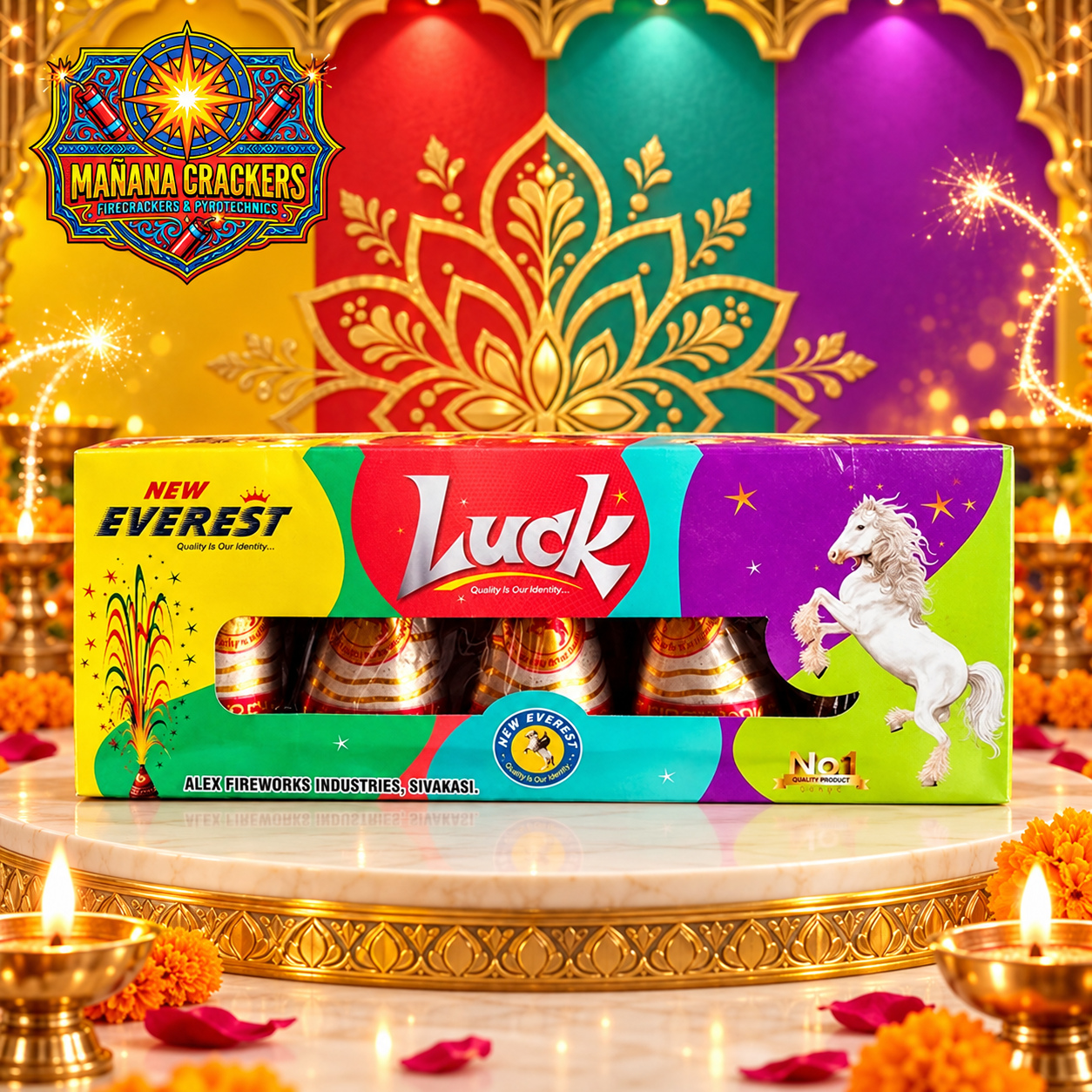 Flower Pot Luck (5 Pcs) Everest