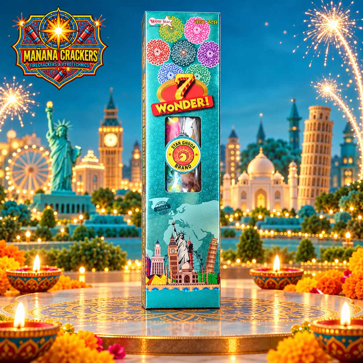 4 Inches 7 Wonders (Wow Star Brand)