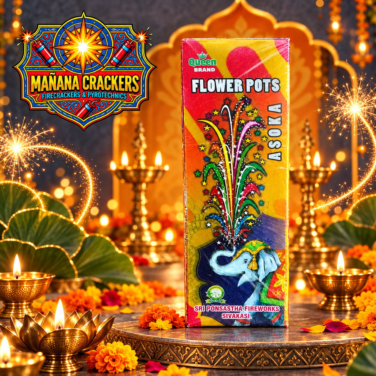 Flower Pot Asoka (10 Pcs)