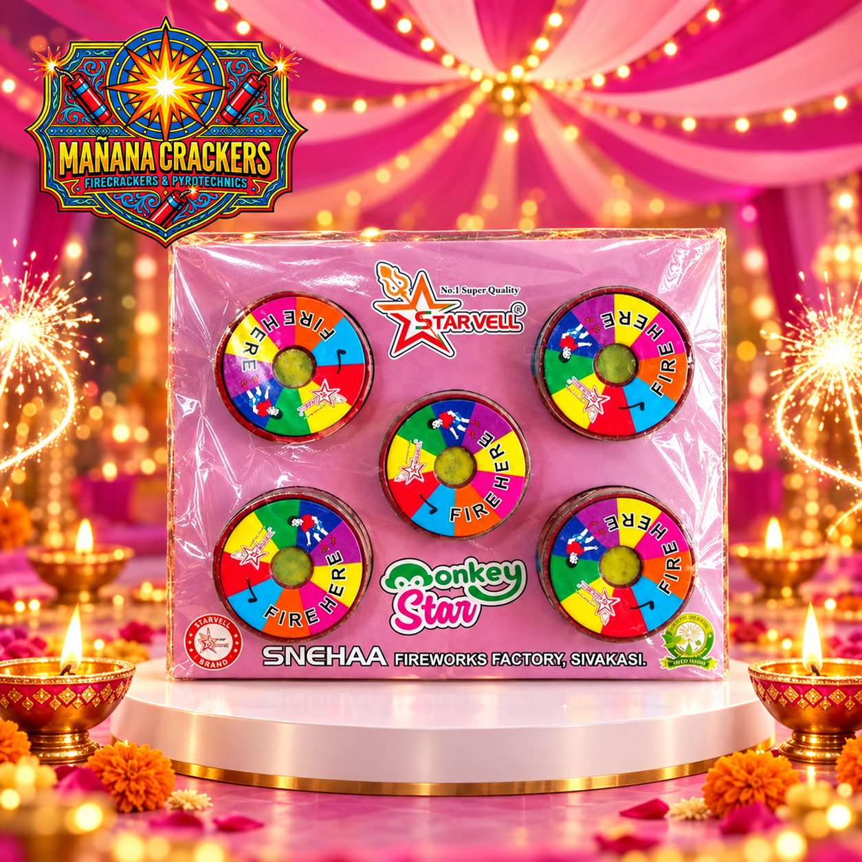 Monkey Star (5 Pcs)