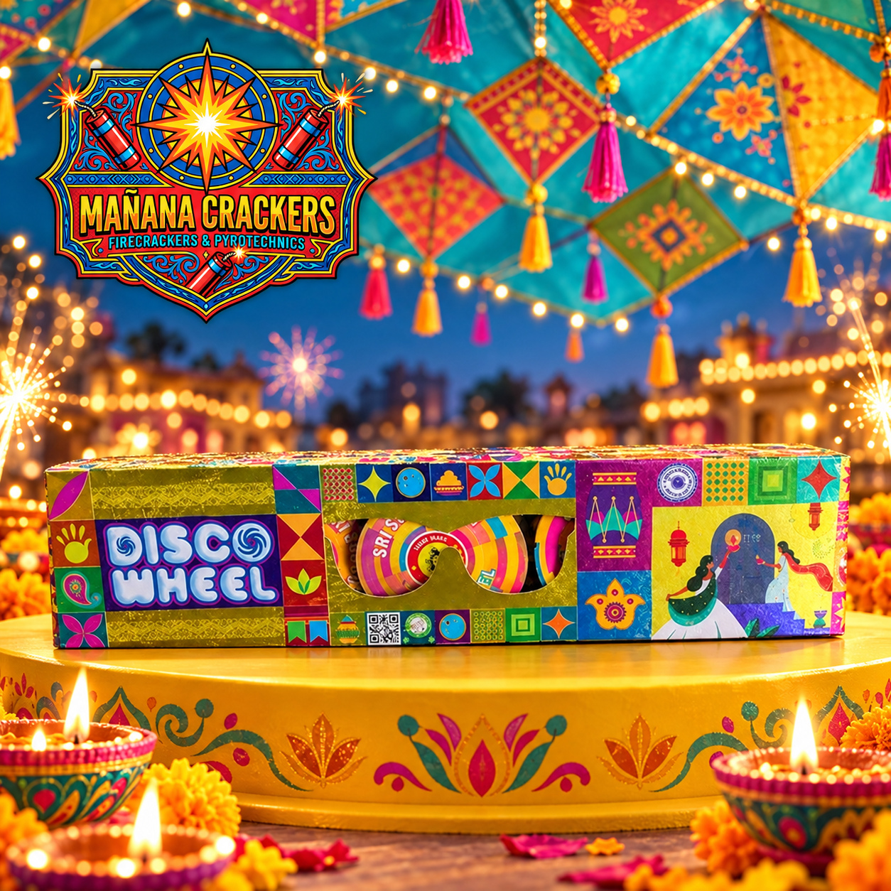 Disco Wheel (5 Pcs)
