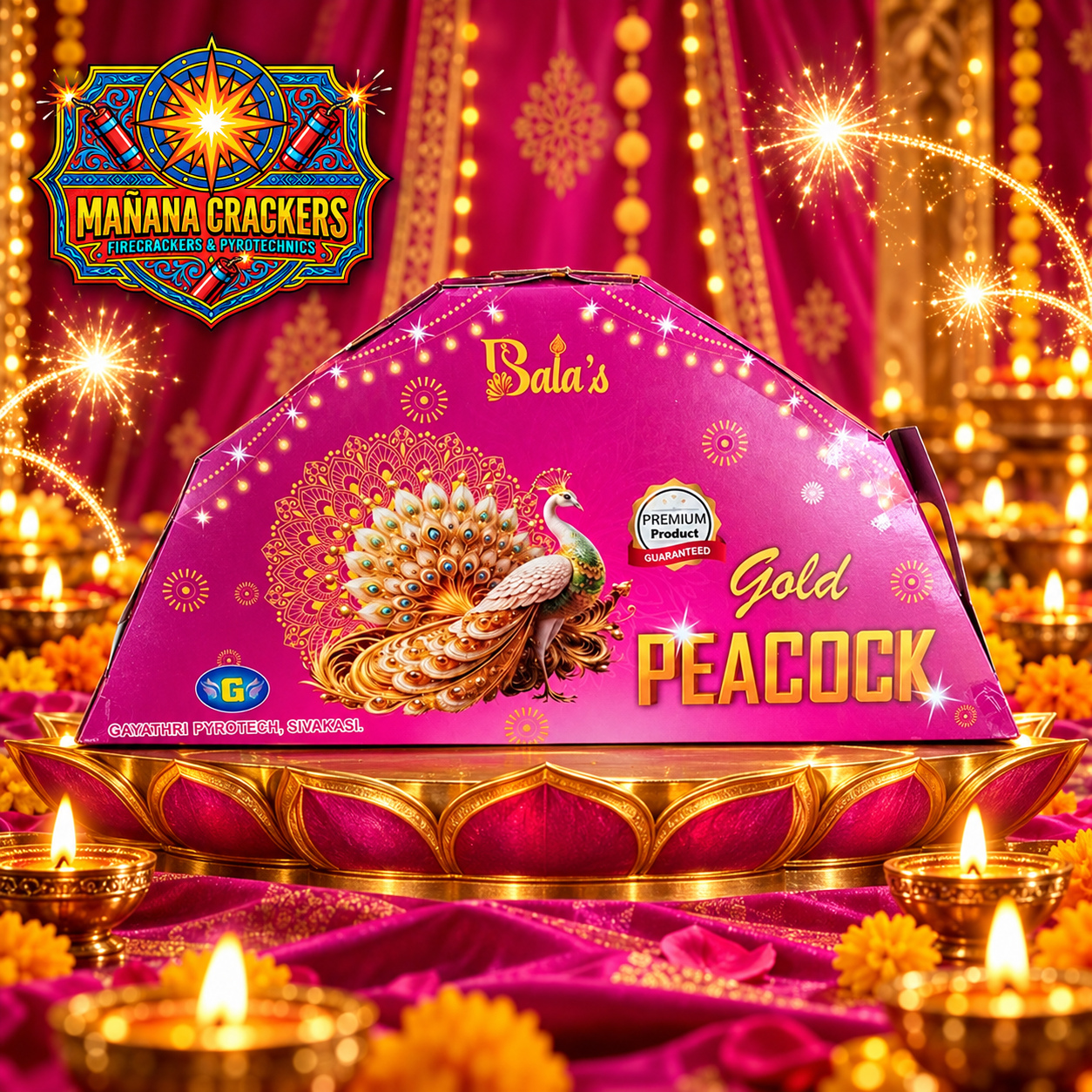 Bada Peacock (5 Face)