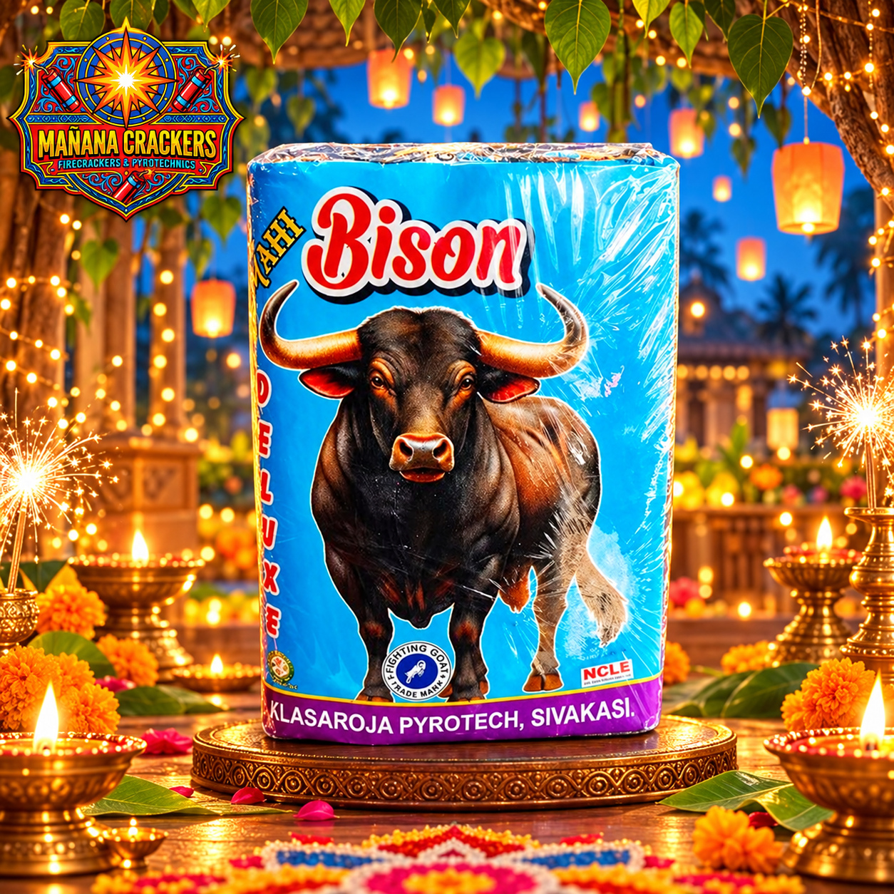 5 Inches Deluxe Bison