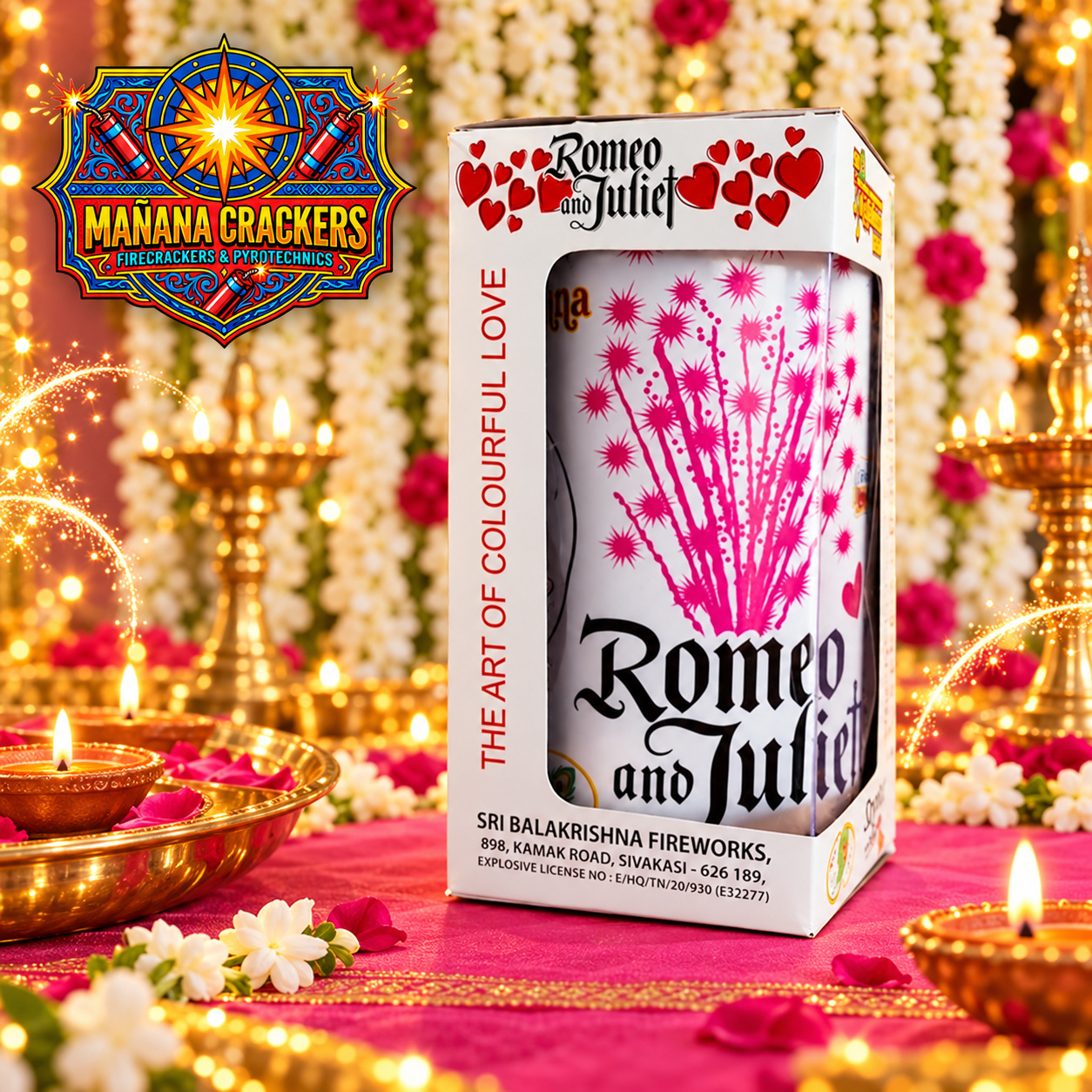 Romeo Juliet Fountain (Full Pink colour Function))