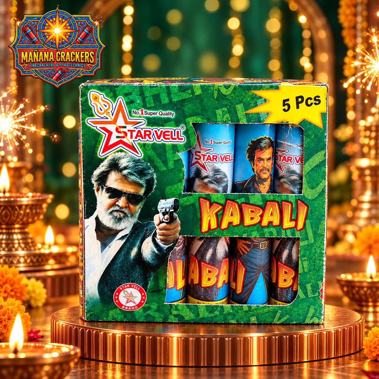 6 Inches Mega Deluxe Kabali