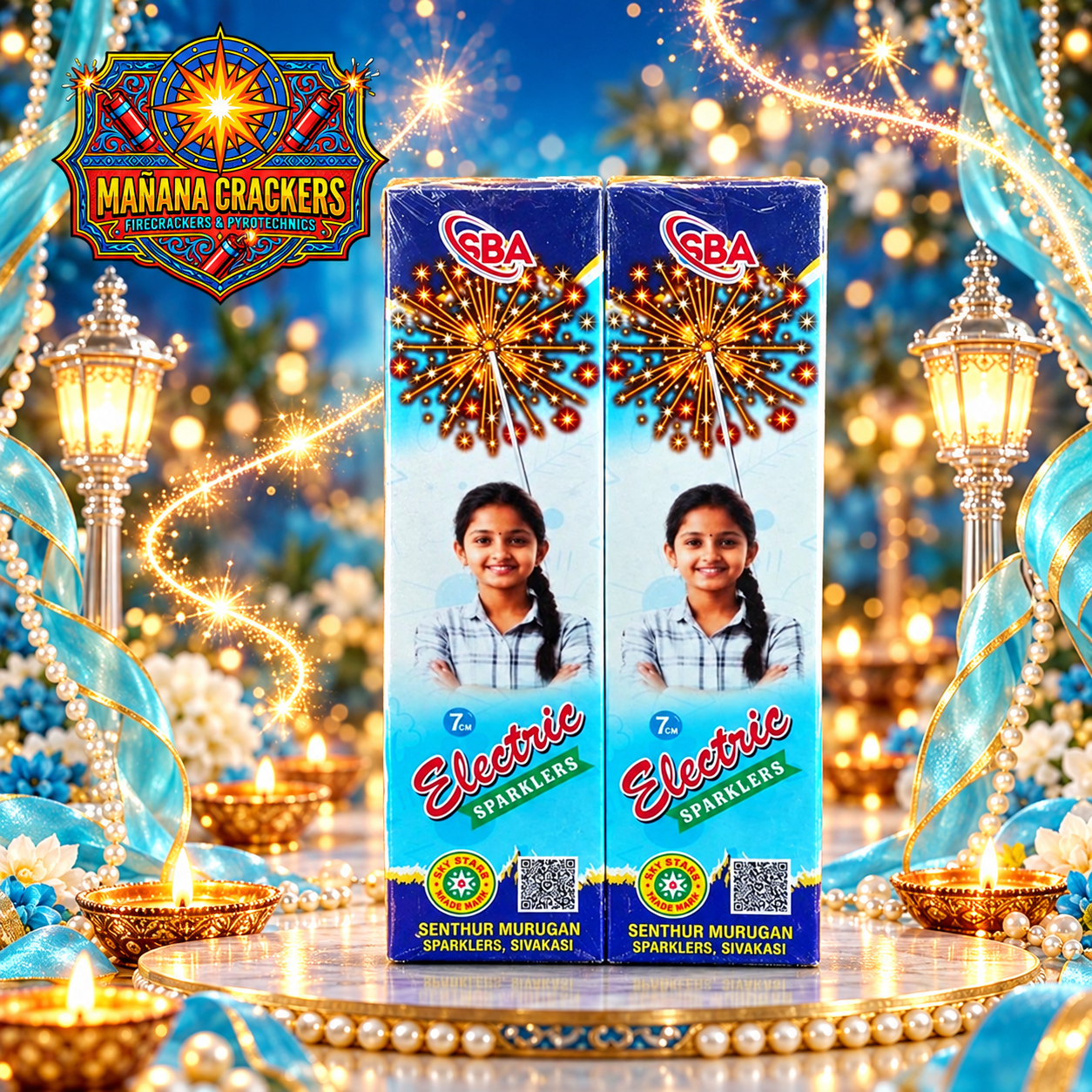 7 Cm Electric Sparkler