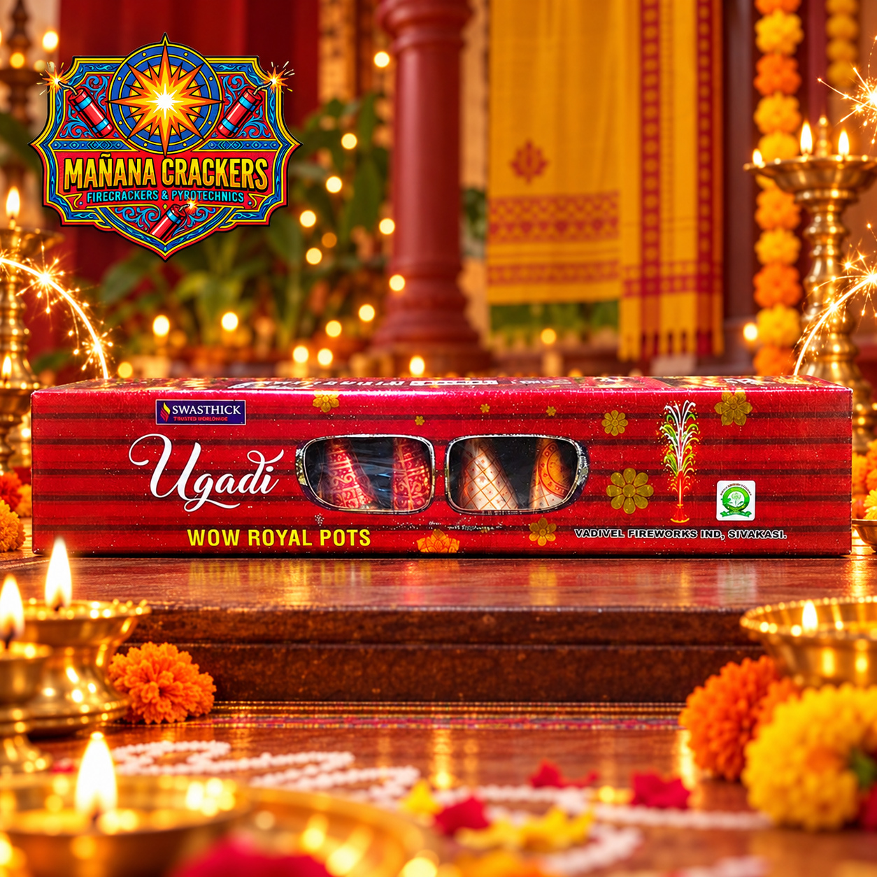 Ugadi Wow Royal Pot (10 Pcs)