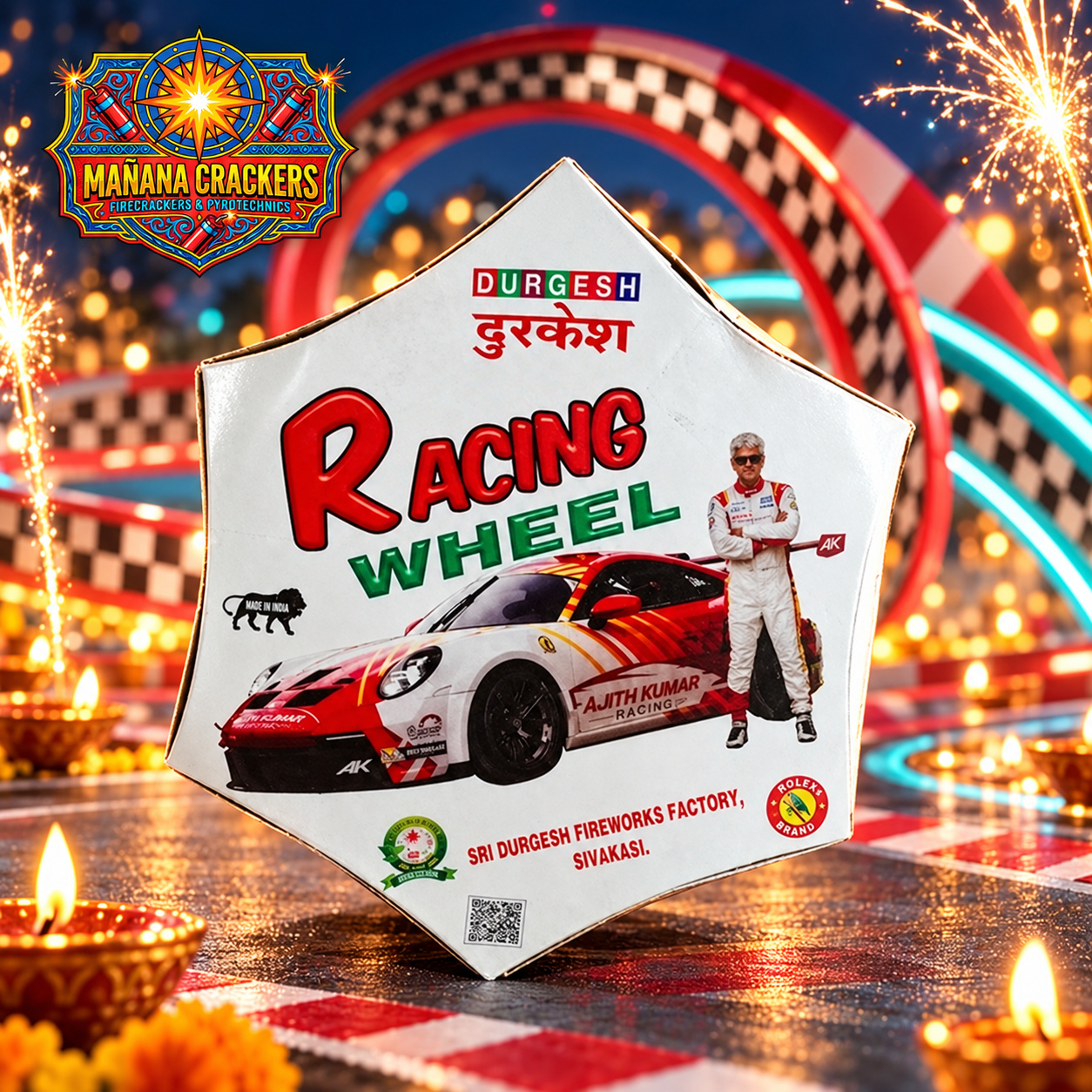 Racing Wheel (4x4 wheel) (5 Pcs)
