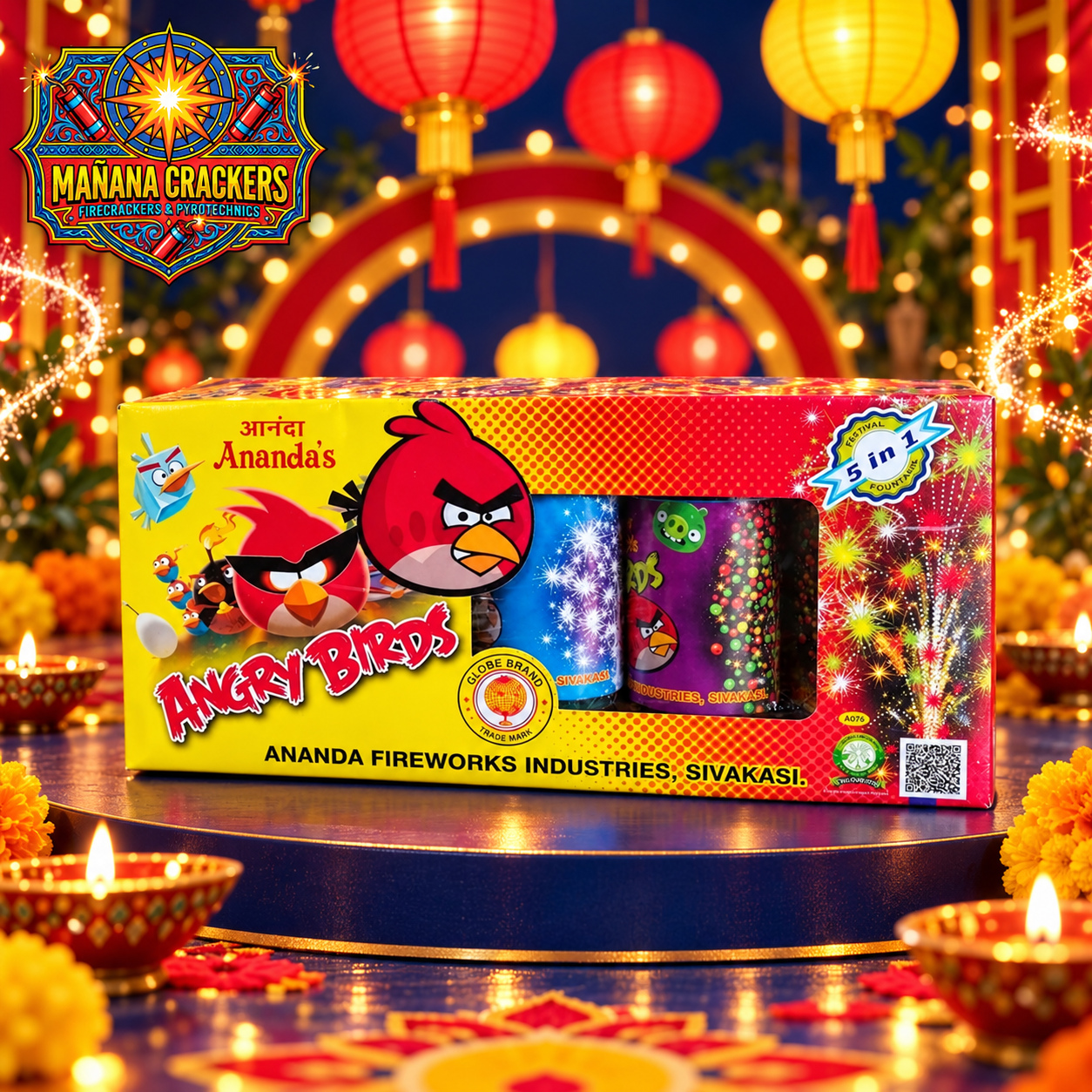 Anandas - Angry Bird (5 in 1)